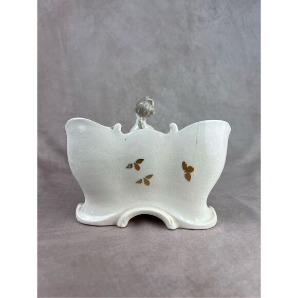 Vintage MCM 1950s High Society Lady Vase - Picture 5 of 8